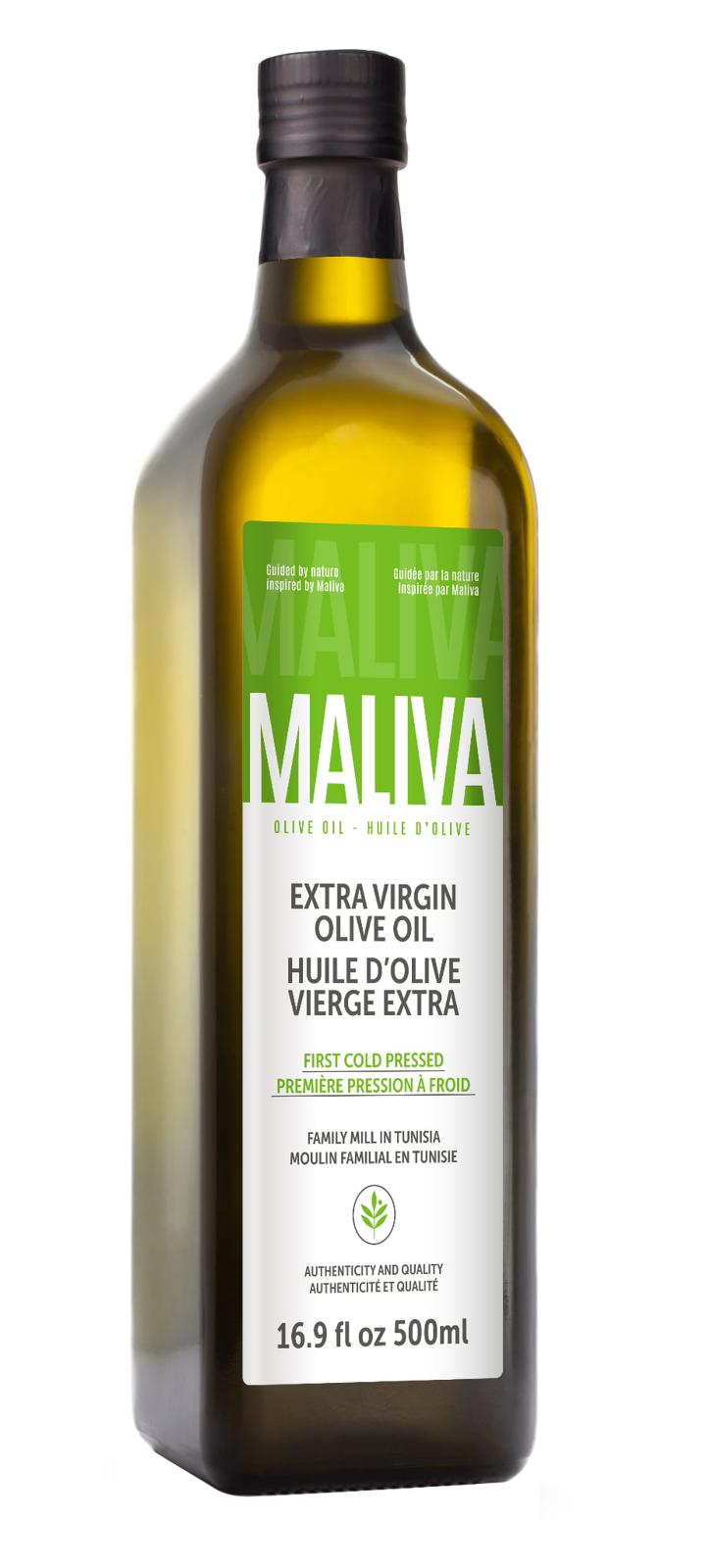 MALIVA – Huile d’olive 100 % extra vierge biologique